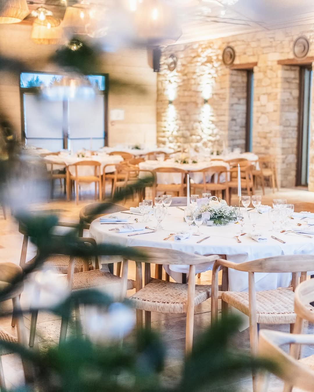 Salle de réception, La Grange aux Camélias